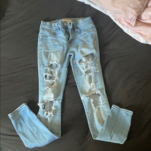 Ac sun ripped jeans